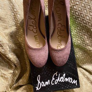 Sam Edelman Womens Stillson Pinkish Purple Pumps Size 10.5